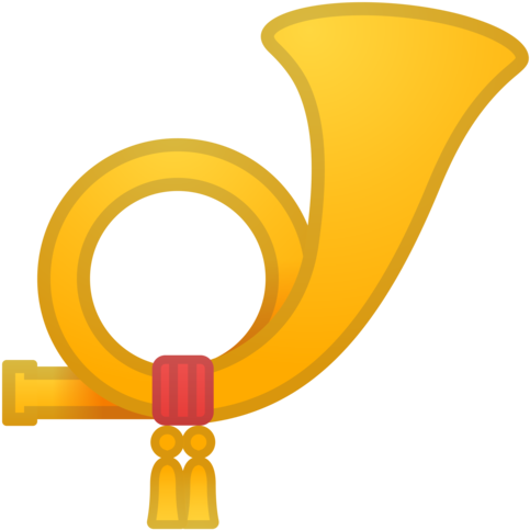Google - Emoji Corneta (512x512)
