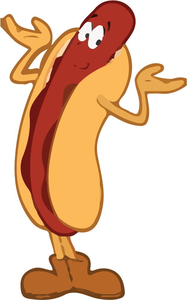 Hotdog@4x - Illustration (1200x1200)