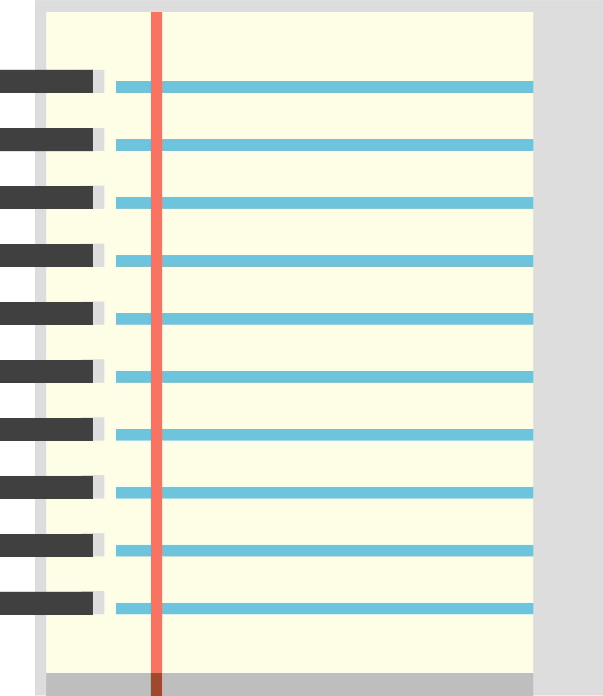Notepad Clip Art - Notepad++ (1950x2252)