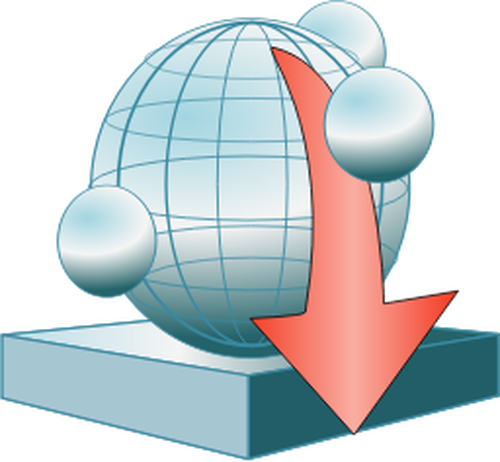 App Server Platform Down Vector Clip Art - Database (500x462)