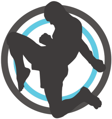 Flying Knee - Silhouette (400x400)
