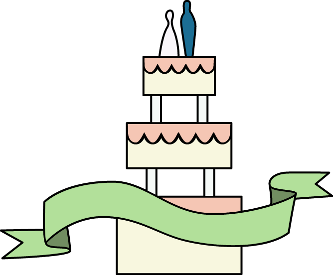 White Wedding Cake - White Wedding Cake (668x552)