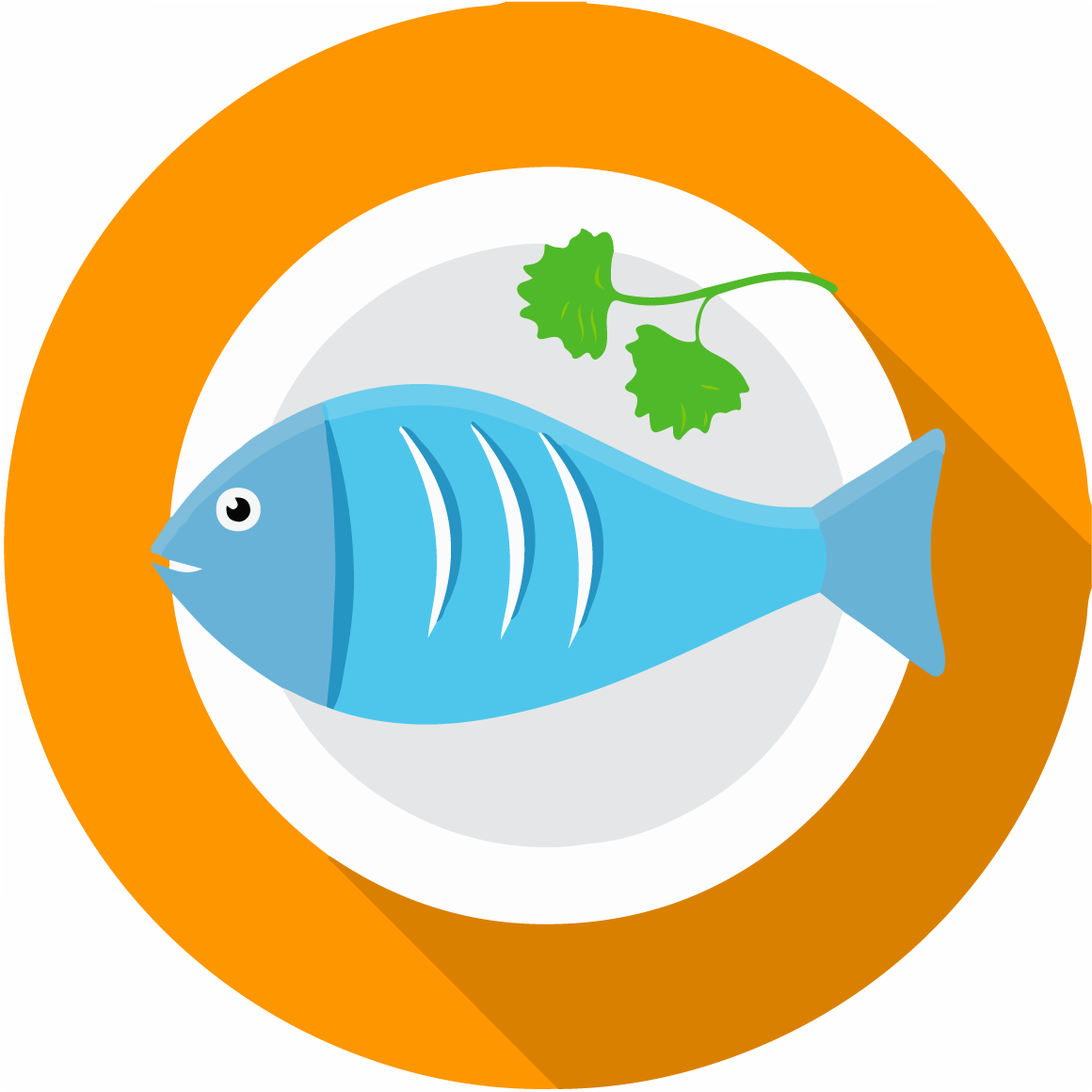 Seafood Fish Meat Icon - Fish (1848x1563)