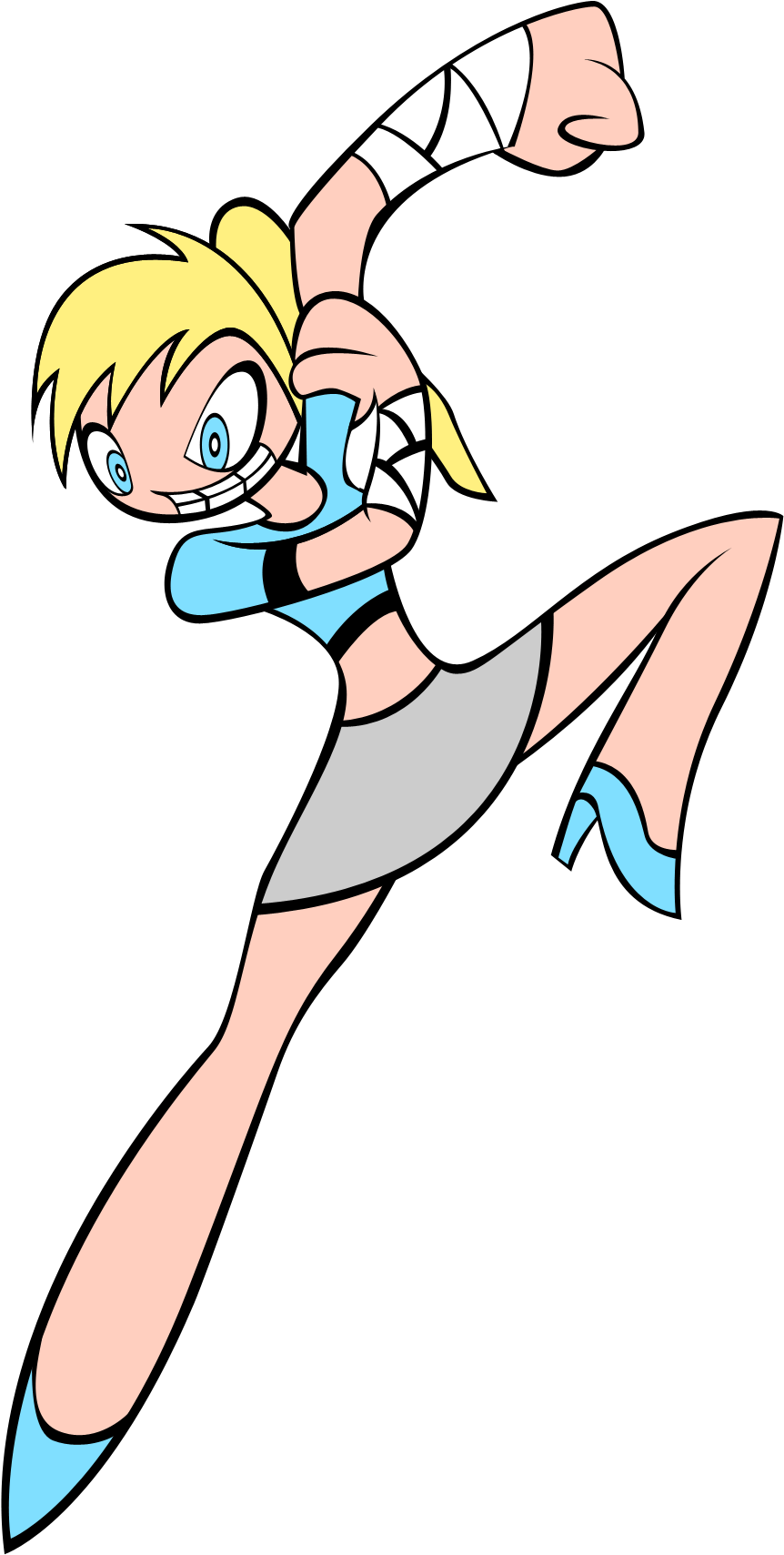 Bubbles Punch By Keytee-chan - Cartoon (1000x2000)