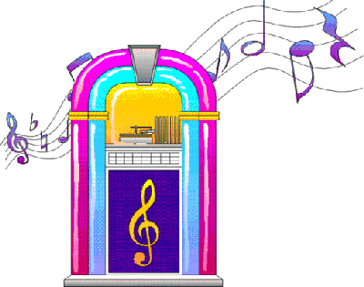 Jukebox Clip Art - Navy Navy Navy Rectangle Sticker (400x315)