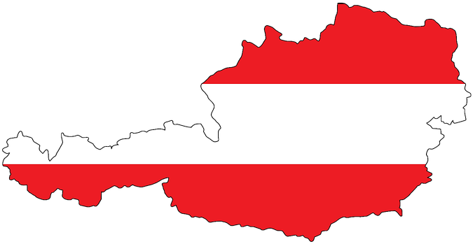 Austria - Austria Flag (1280x1280)