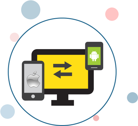 Android App Migration & Porting - Circle (475x435)