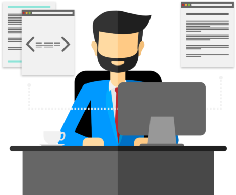 Our Team Is Always Eager To Answer Questions - Programming Programmer Png (516x516)