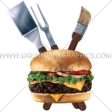 Burger & Tools - Art (385x385)
