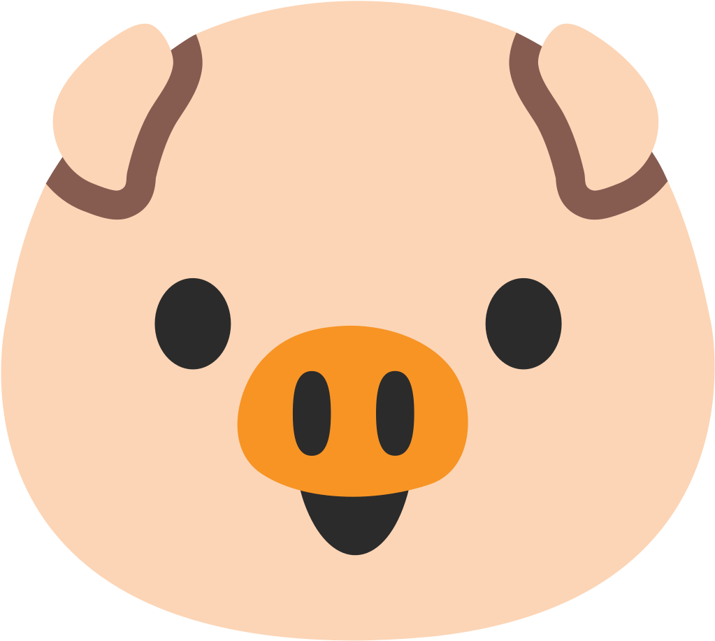 Pig Emoji Android (1024x1024)
