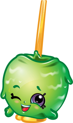 Candy Apple - Shopkins Characters Candy Apple (576x495)