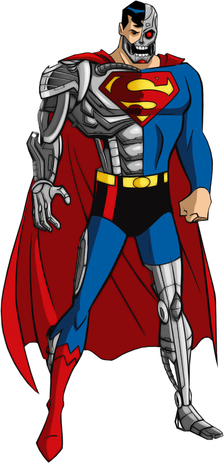 Cyborg Superman - Cyborg Superman (800x1541)