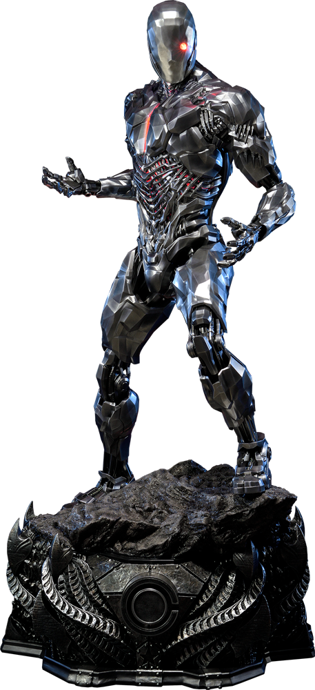 Cyborg Statue - Statue Cyborg (457x1000)
