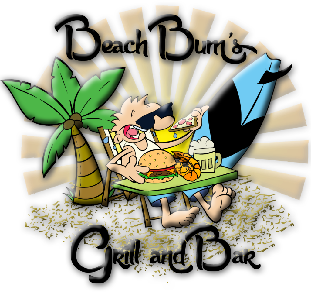 Beach Bum Final - Beach Bums Grill & Bar (1024x1008)