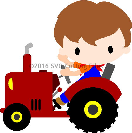 Chibi Clipart Farmer - Chibi Farmer (450x454)