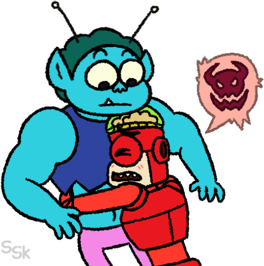 Ah Yes - Cartoon (540x540)