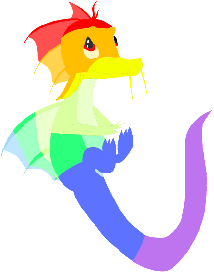 Rainbow - Cartoon (449x591)