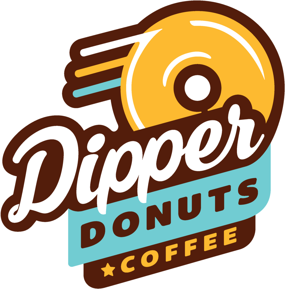 Dipper Donuts Logo - Dipper Donuts (1000x1046)