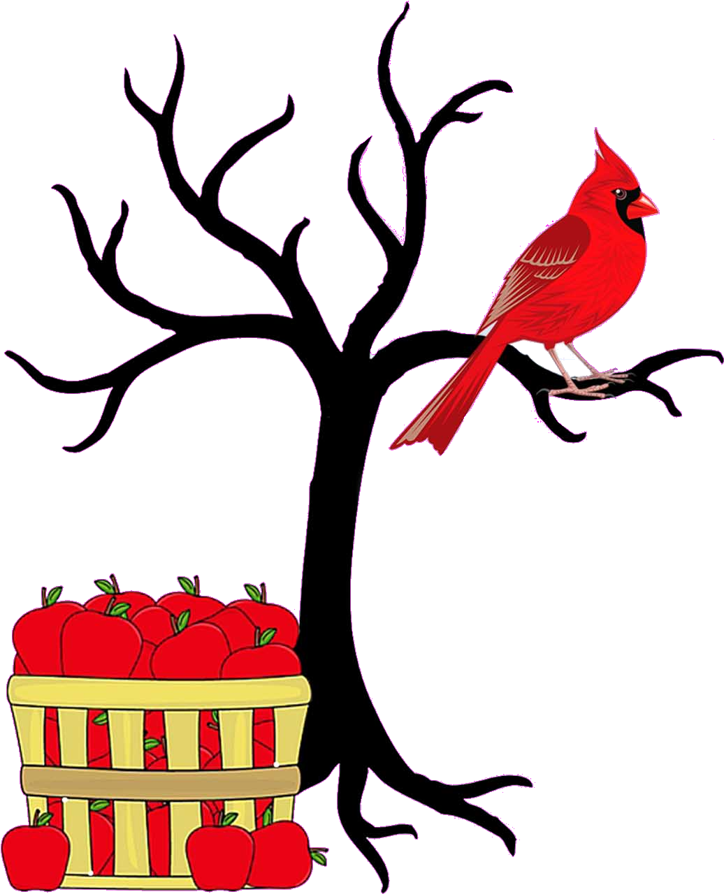 Graphic-basic - Bare Tree Clip Art (1299x1299)