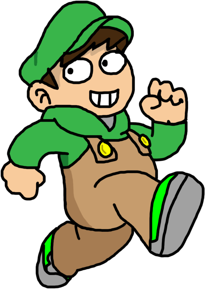 Edd As Mario - Cartoon (773x1034)