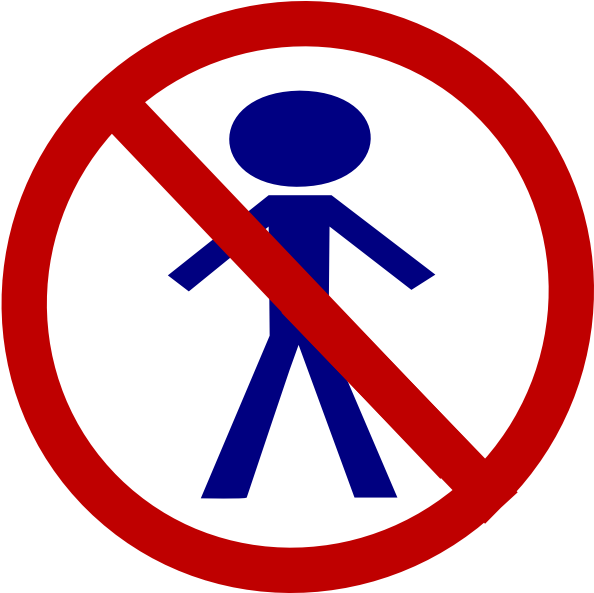 Do Not Enter Sign Printable (600x592)