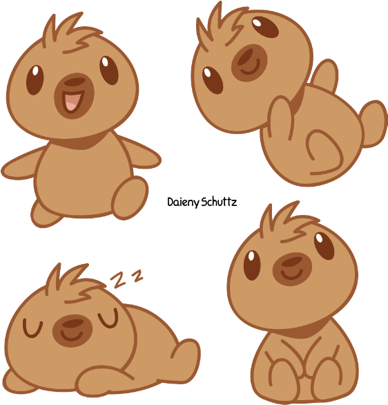 Maned Sloth - Sloth (600x619)