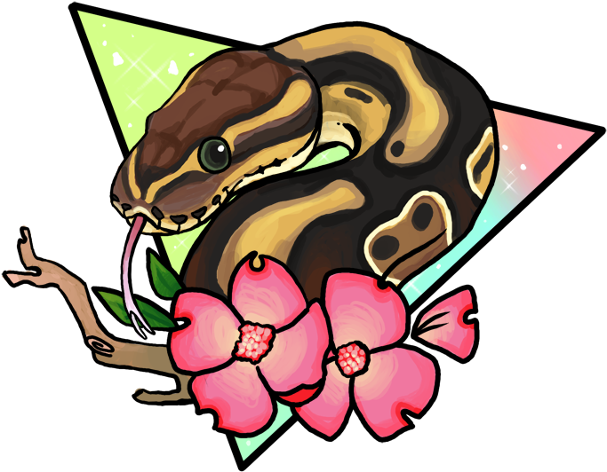 Magical Ball Python By Sloth Bug On Deviantart - Ball Python (750x619)