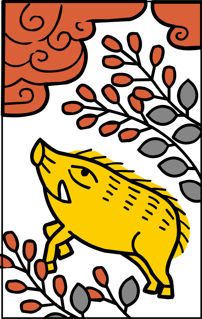 File - Hanafuda 7-4 - Svg - Hanafuda (649x1024)