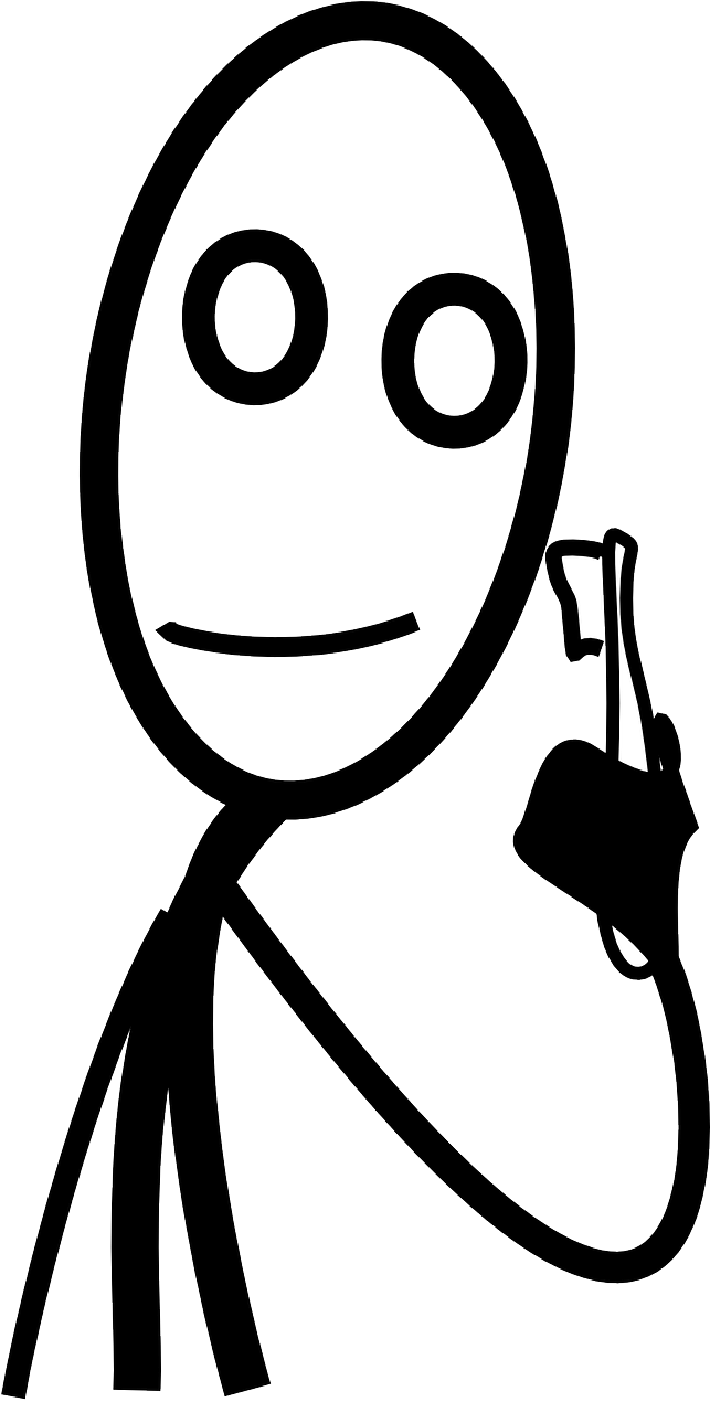 Stick Figure Brushing Teeth (2400x3085)