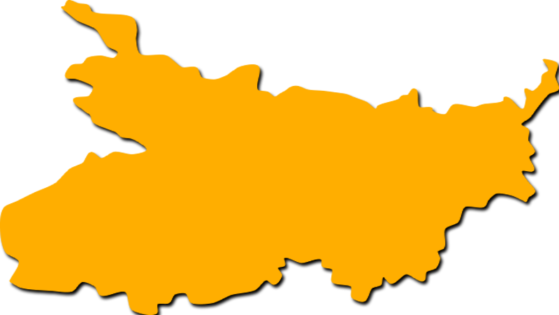 Bihar Map In Png (800x451)