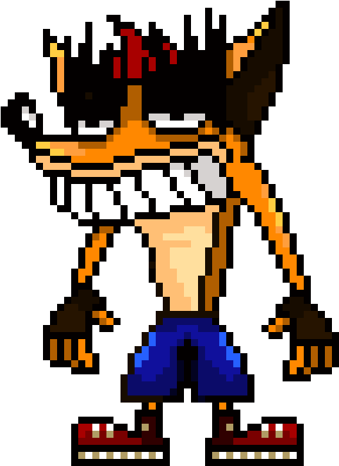 Fake Crash - Pixel Art (680x770)