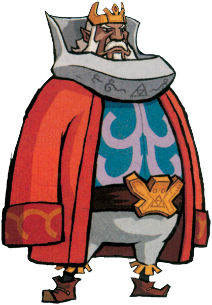 Speculation - Zelda Wind Waker Characters (418x600)