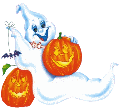 Ghosts - Jack-o'-lantern (381x346)