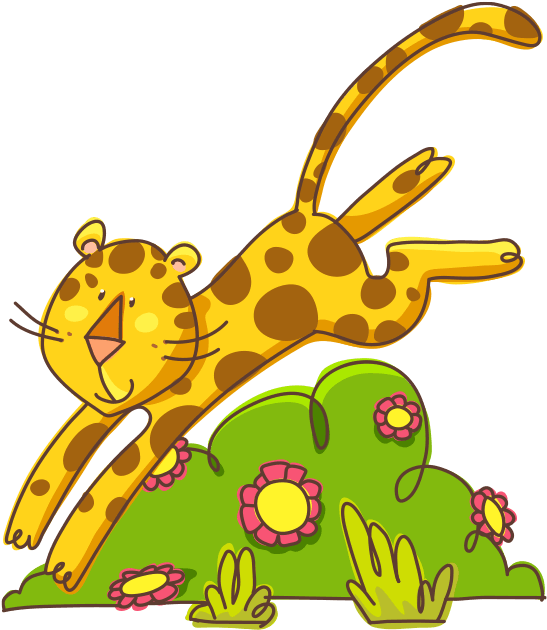 Leopardo Disegno Per Bambini (700x700)