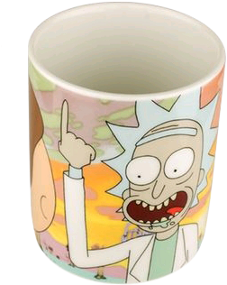 Rick & Morty - Butthole Mug (356x375)
