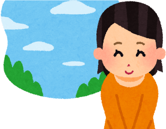 「こんにちは」と「 こんにちわ」はどちらが正しい？太陽との関係とは - こんばんは イラスト (653x424)