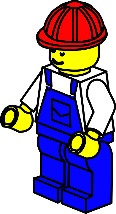 Factory Vector Graphics - Lego Clipart (500x919)