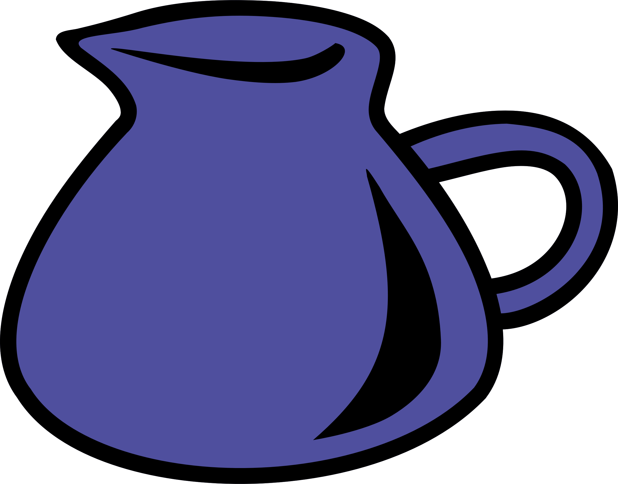 Big Image - Jug Clipart (2400x1882)