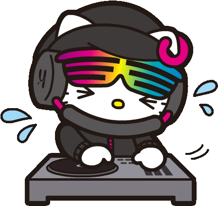 Rilakkuma - Dj Hello Kitty (480x480)