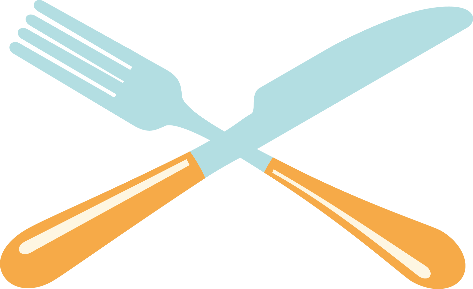 Knife Fork Drawing Clip Art - Fork (1886x1152)