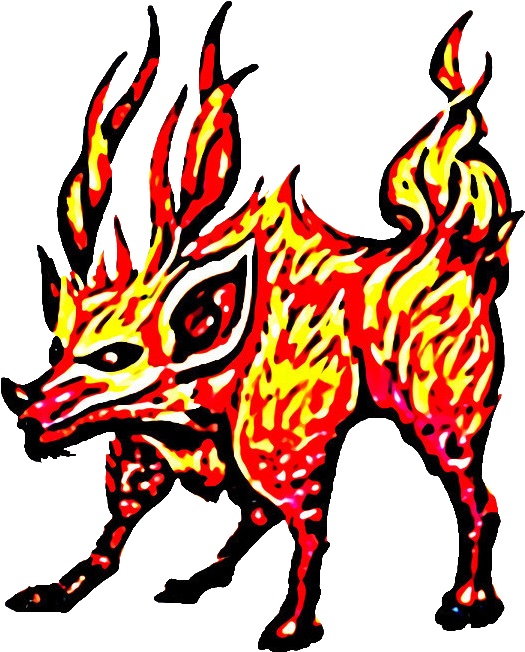 Firehyenacartoonfinal - Illustration (746x805)
