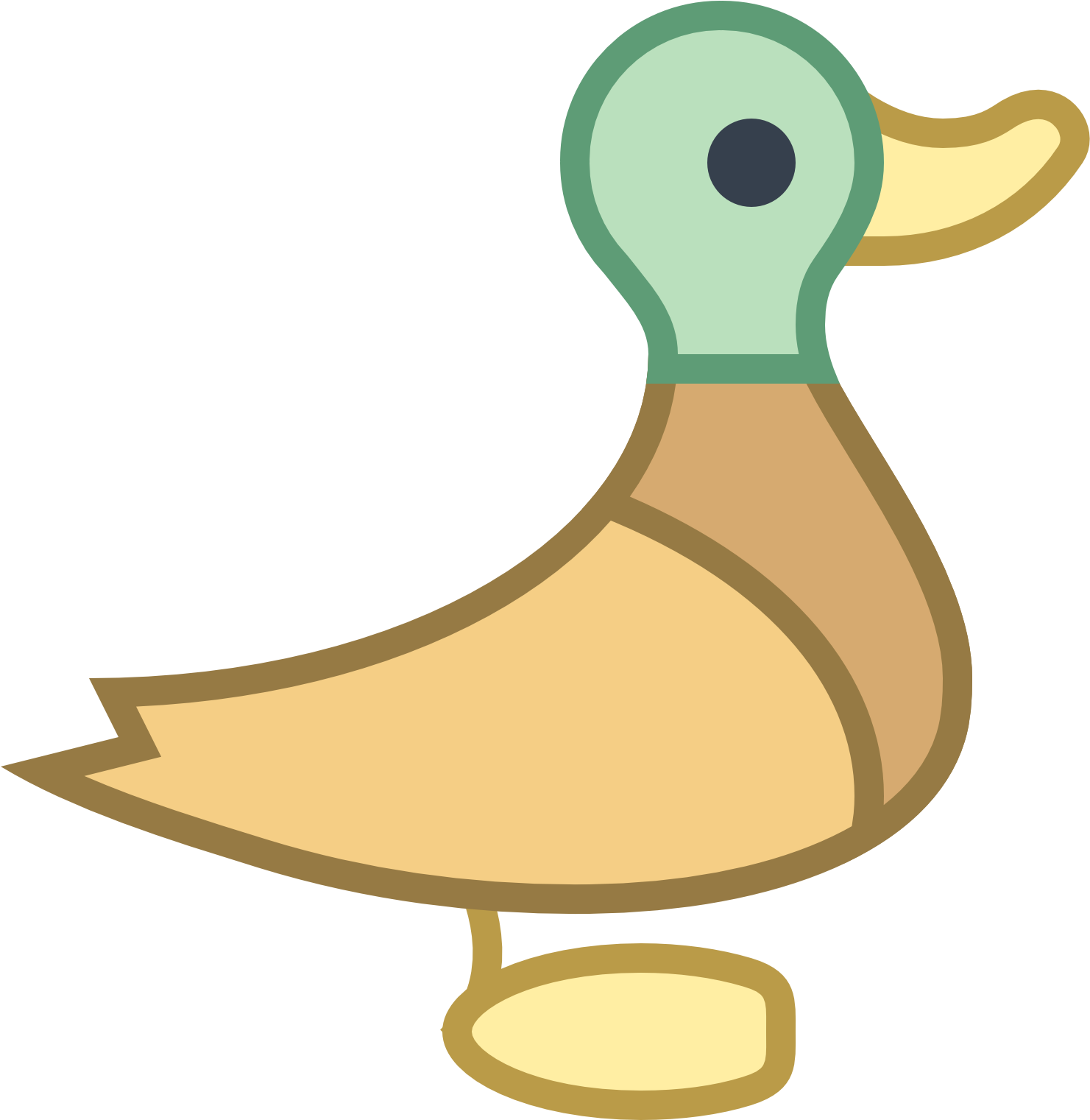 Duck1600 - Duck Icon (1600x1600)