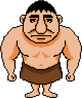 Fat Fight Guy - Mask (400x400)