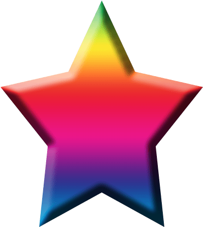 Transparent Background Clip Art Star (457x480)