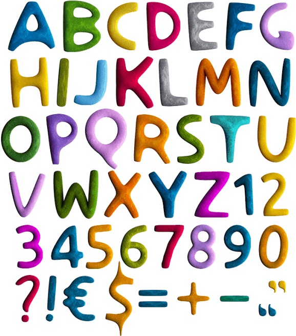 Clay Font (595x689)