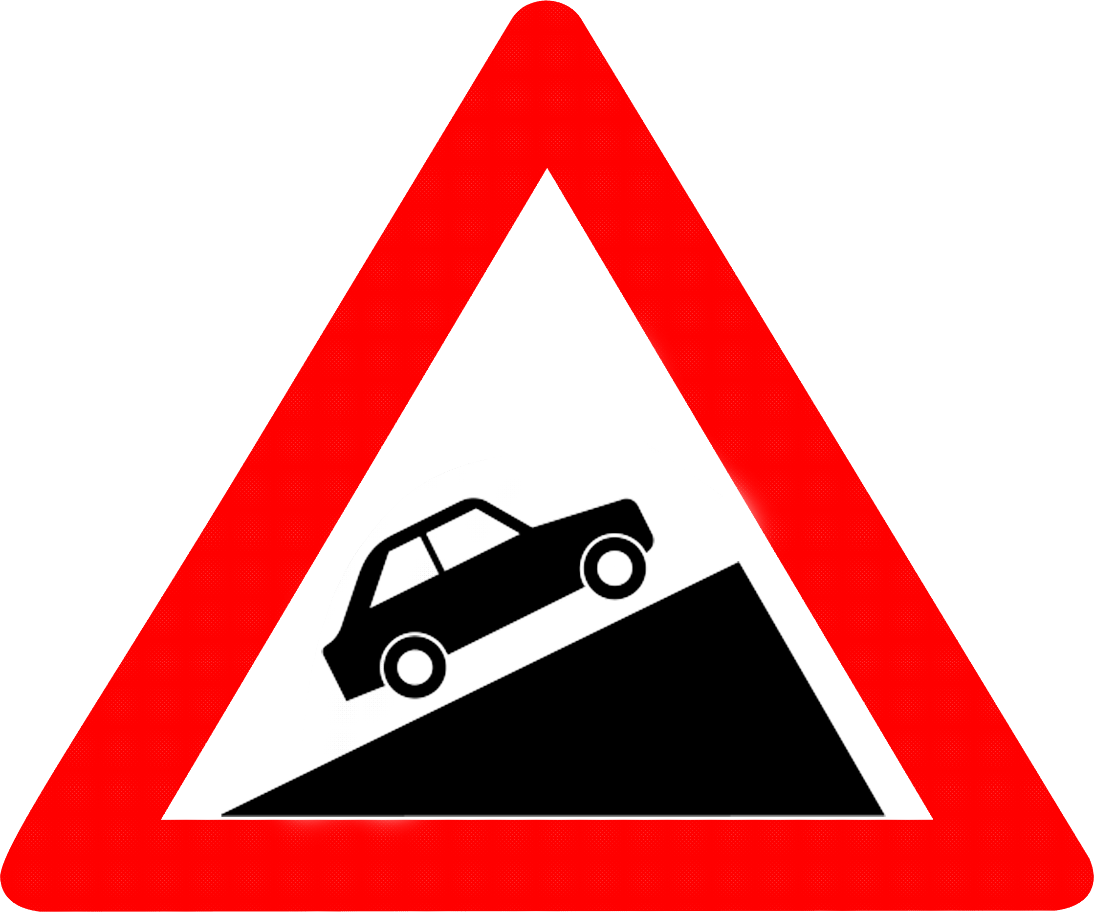 Right Reverse Bend - Right Reverse Bend Sign (2238x1866)