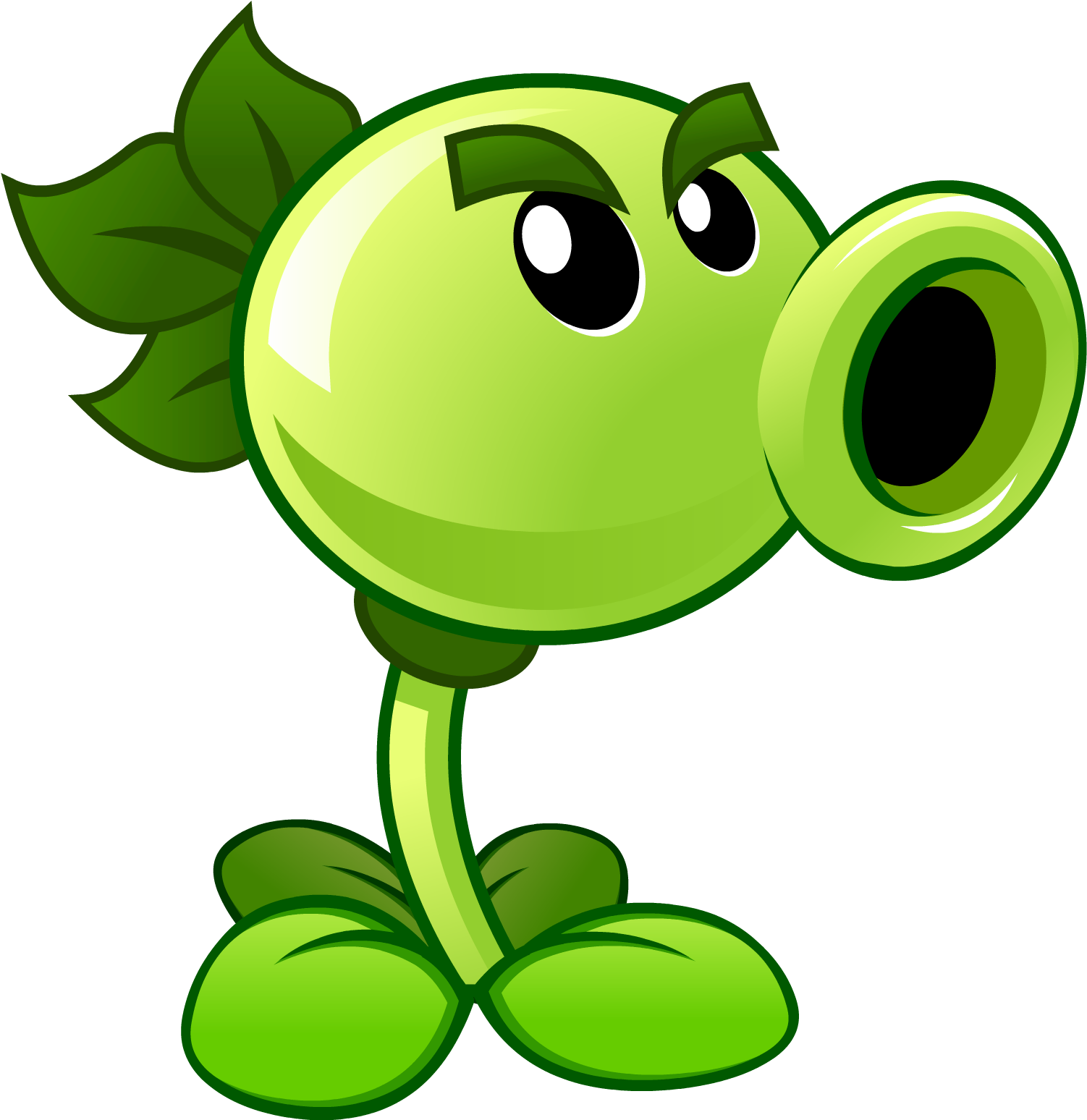 Zombies - Plants Vs Zombies 2 Repeater (1518x1551)
