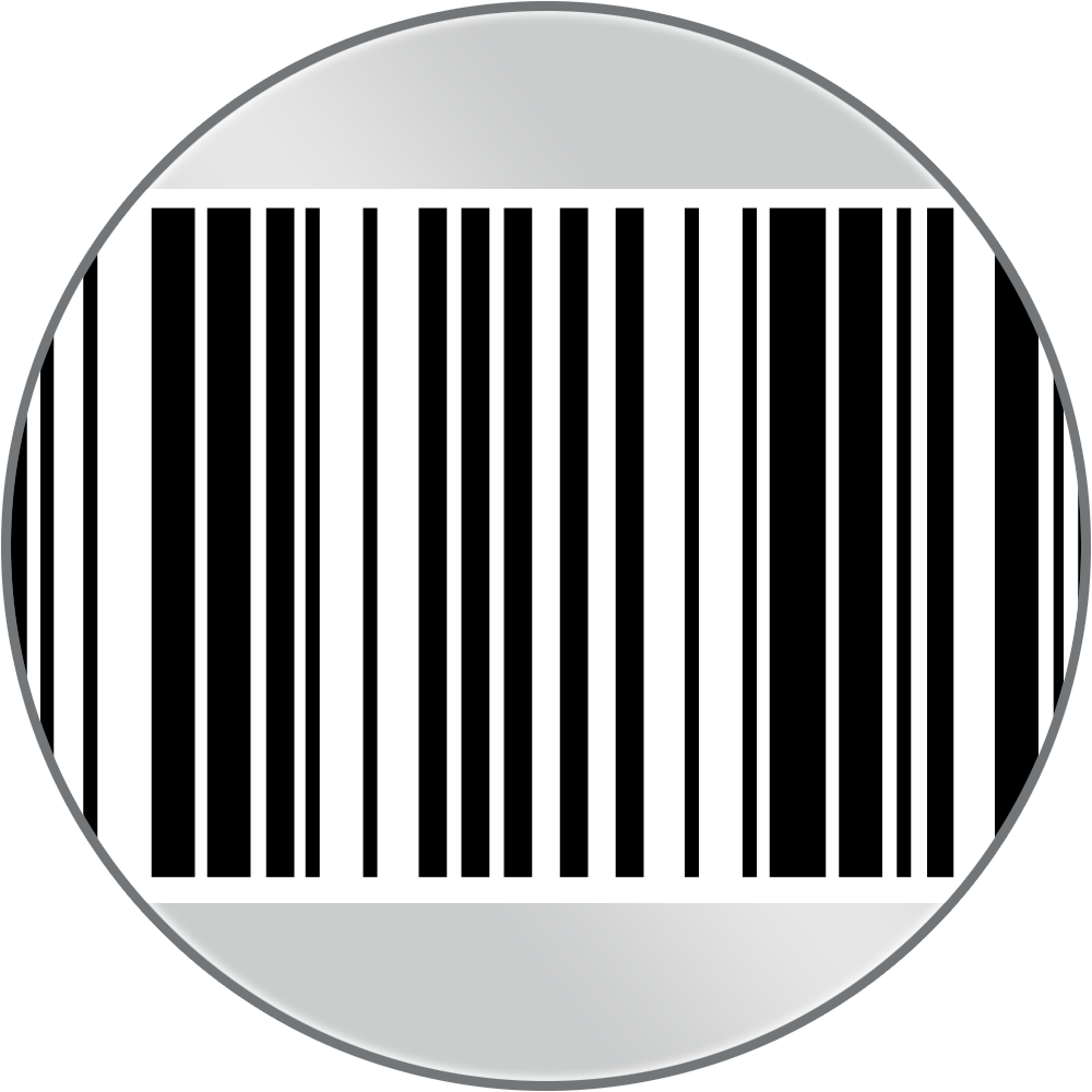 Barcode - Circle (1000x1000)