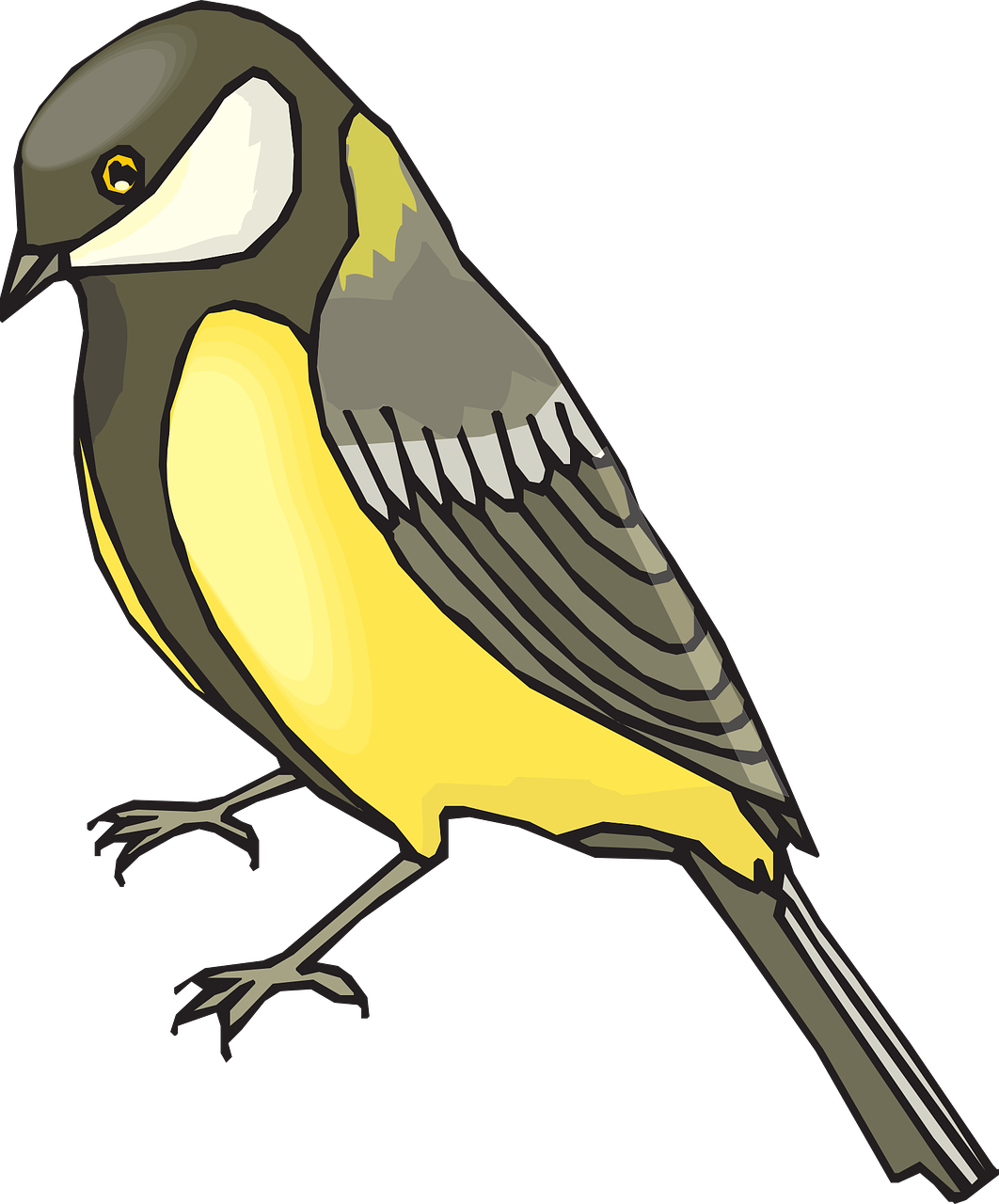 Goldfinch Clipart (1062x1280)