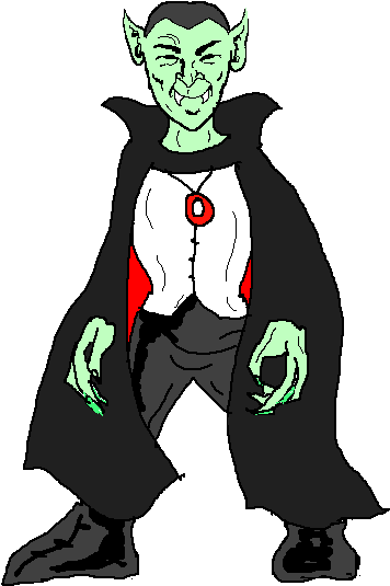 Dracula Clipart - Cartoon (404x567)